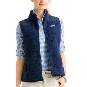 Vineyard Vines Sherpa Quilted Vest